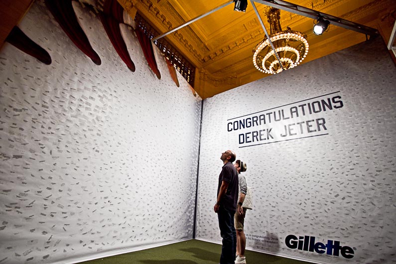 Gillette thank you card for Derek Jeter So long and thanks for all the fish.| Jp Gary