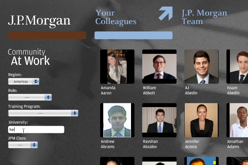 JP Morgan Intranet Building an intranet for one of the world's largest banks.| Jp Gary