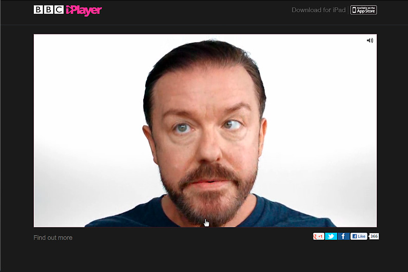 BBC iPlayer Push and tickle famous TV personas in this Flash Interactive